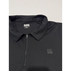 Alaskan Hardgear Duluth Trading Men's 3XL Black Long Sleeve 1/4 Zip Performance